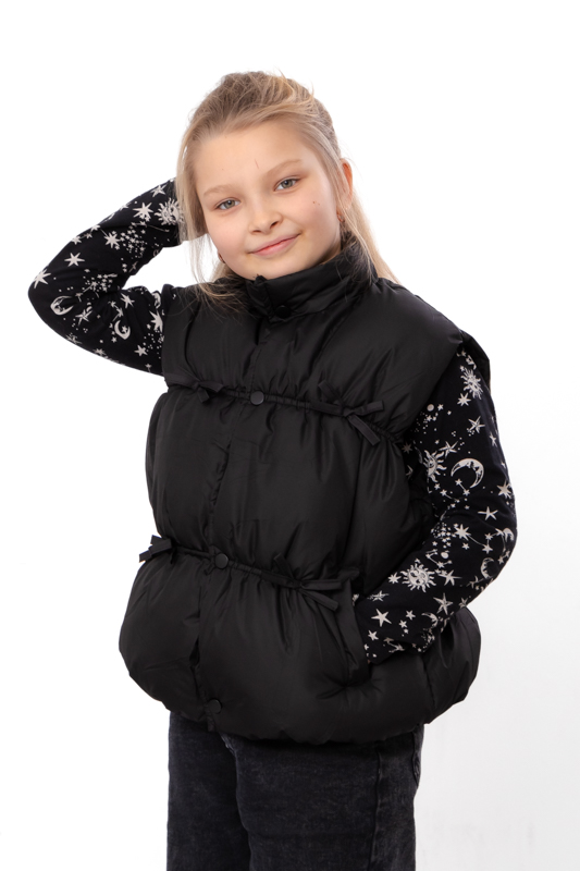 Жилетка для дівчинки